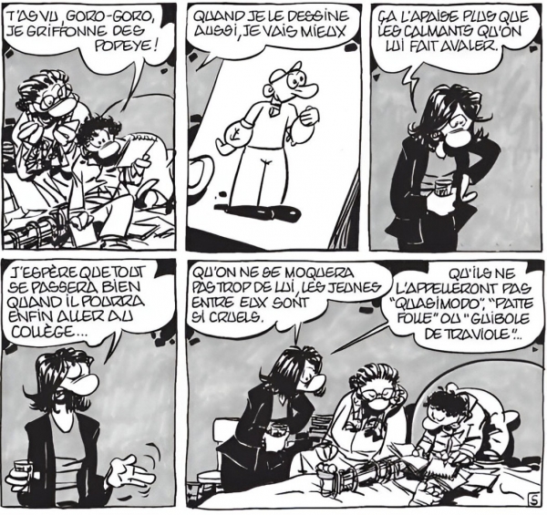 extrait de la BD Je voudrais me suicider mais je n'ai pas le temps