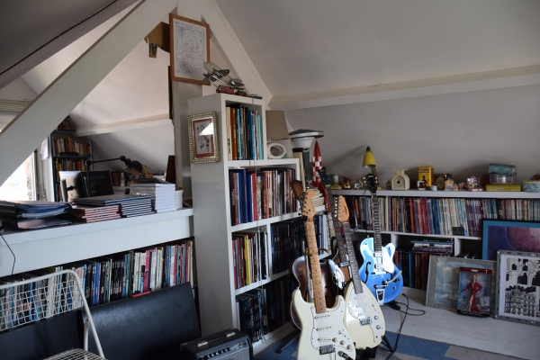 Rodolphe ou l’art du scénario ! Vue d'ensemble du bureau de Rodolphe
