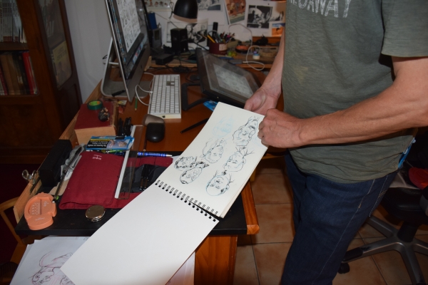 Carnet graphique de Gael Séjourné