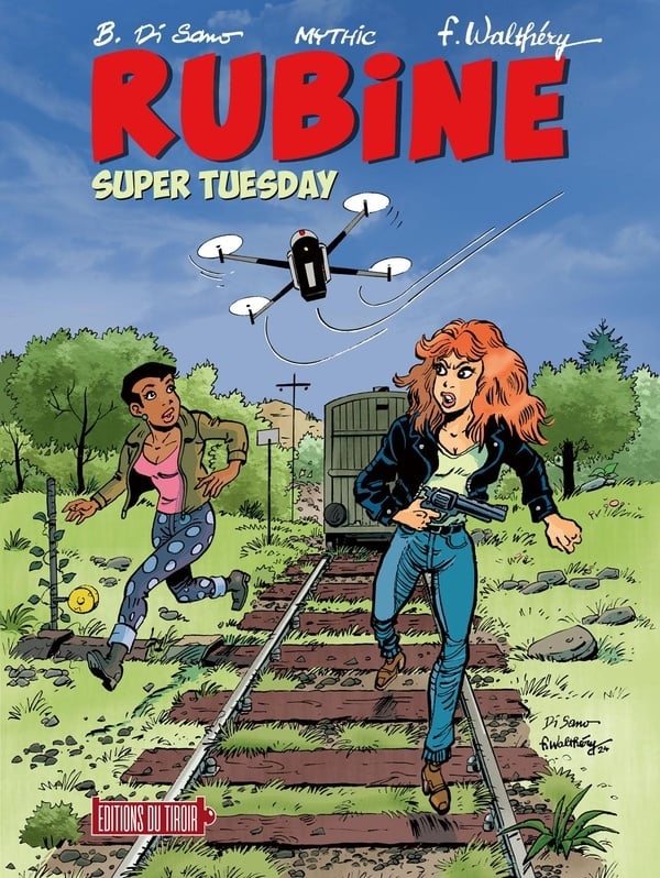 Couverture du tome 16 de Rubine : Super tuesday