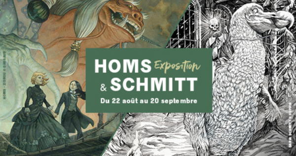Du 22 août au 20 septembre, la Galerie Daniel Maghen exposera les œuvres de deux talentueux artistes de BD, Josep HOMS pour la série SHI, et Daria SCHMITT pour son nouvel album La Tête de mort venue de Suède (sortie le 29 août)