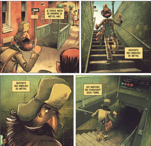 Extrait de Fan Man, L'Homme au ventilo adapté d’un roman culte américain des années 70 signé William Kotzwinkle © Gaet's et Julien Monnier aux éditions Petit à Petit