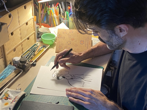 Johann G. Louis ZooSweetHome Atelier Johann G. Louis nous reçoit dans son atelier à l'occasion du #ZOOSweetHome