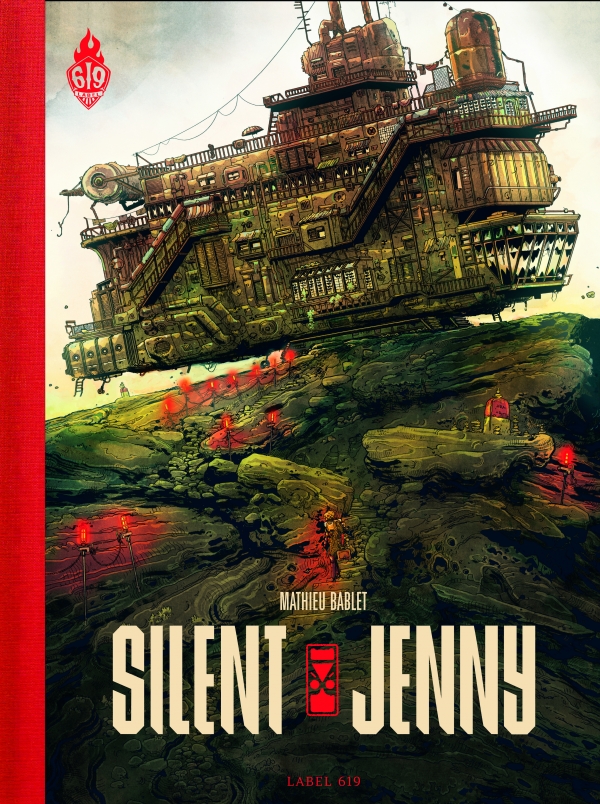 Couverture de Silent Jenny, illustrée par Mathieu Bablet.