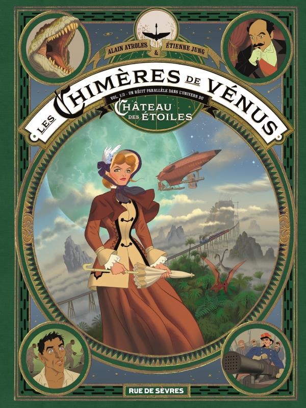 Couverture du tome 1 des Chimères de Vénus, par Alain Ayroles et Étienne Jung