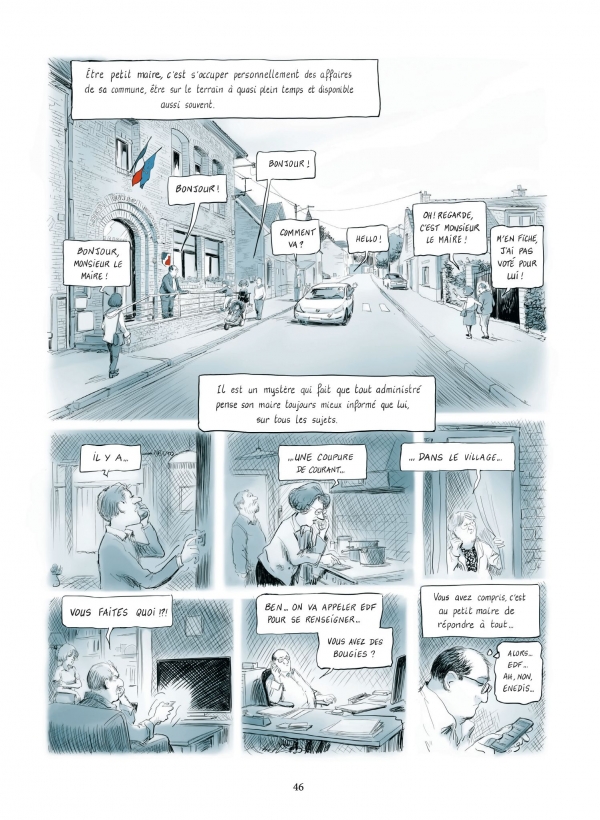 Extrait de Le Petit Maire, par Olivier Berlion et Laurent Turpin