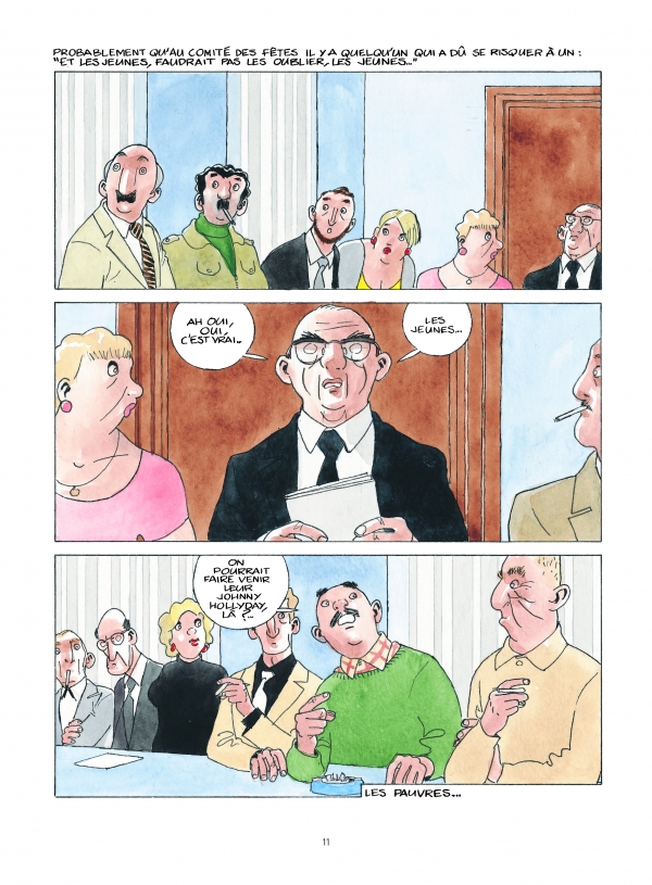 Extrait de Rock'n'roll, T.1 : Salauds de baby-boomers par Baru