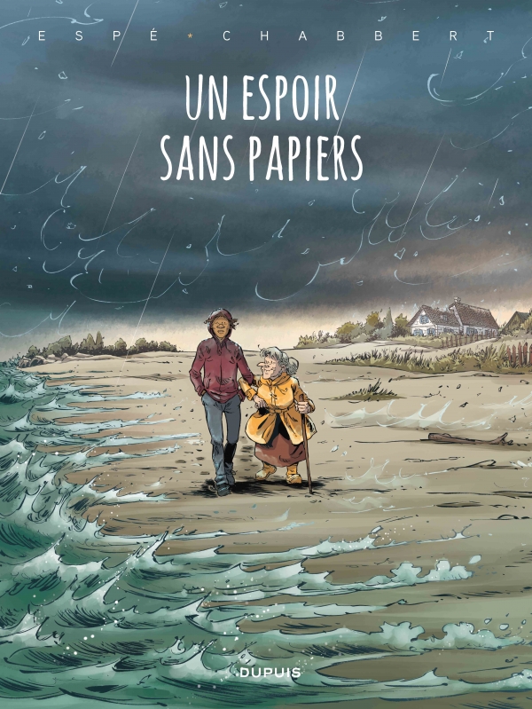 Couverture d'Un espoir sans papiers, par Ingrid Chabbert et Espé