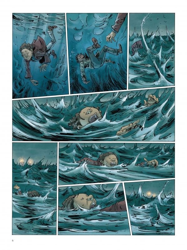 Extrait d'Un espoir sans papiers, par Ingrid Chabbert au scénario et Espé aux illustrations