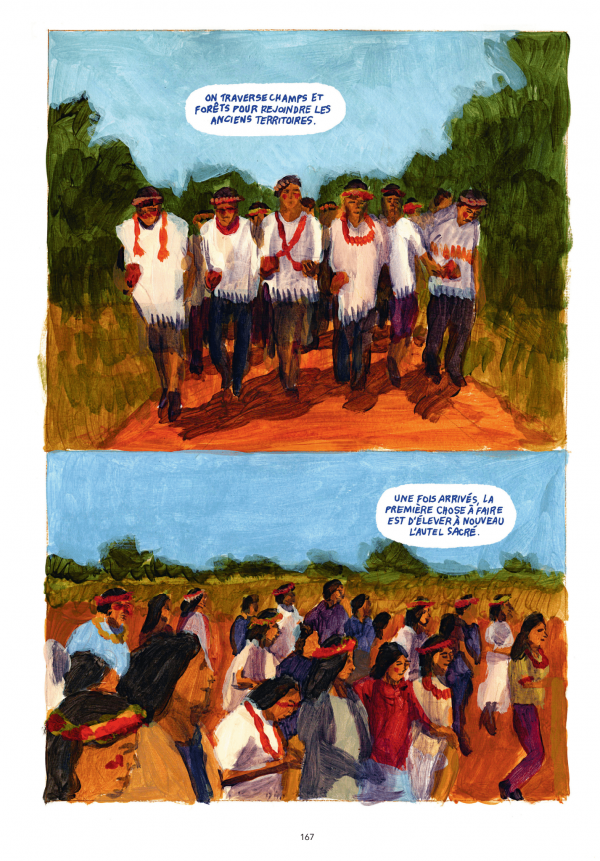 Extrait de Tekoha, par Clara Chotil