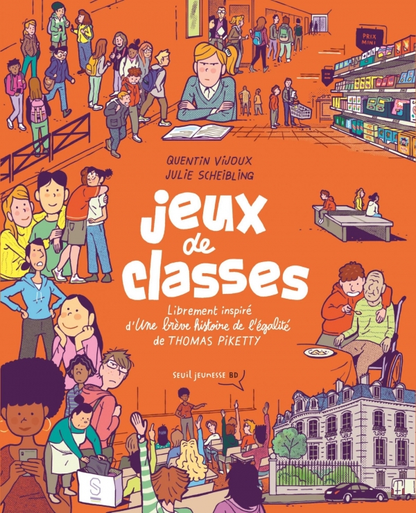 Jeux de classes Julie Scheibling Quentin Vijoux Couverture de Jeux de Classes