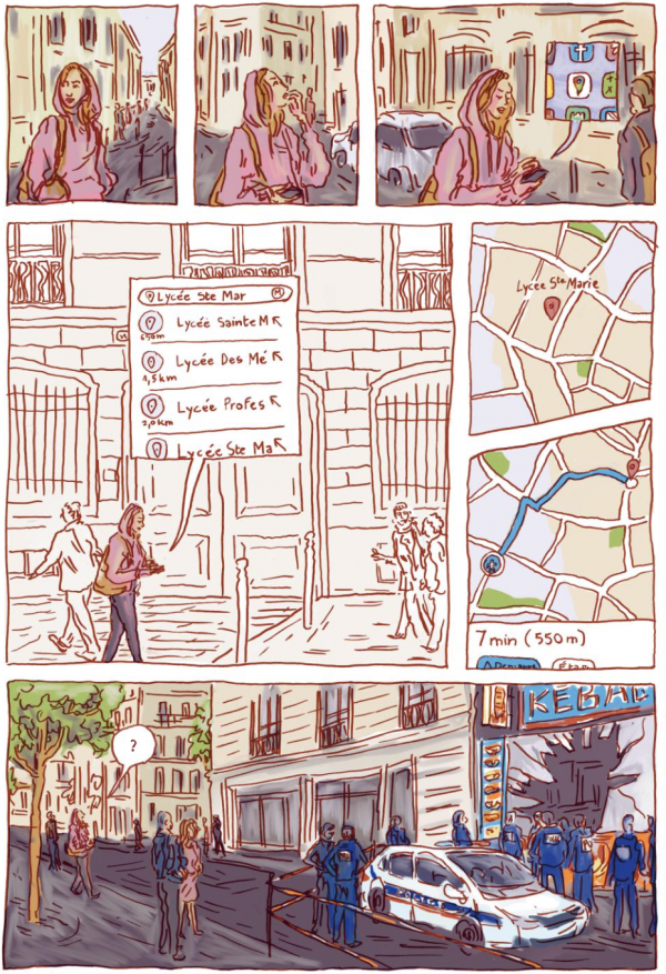 Le blanc du drapeau Extrait de Le blanc du drapeau, par Julie Scheibling et Clara Chotil