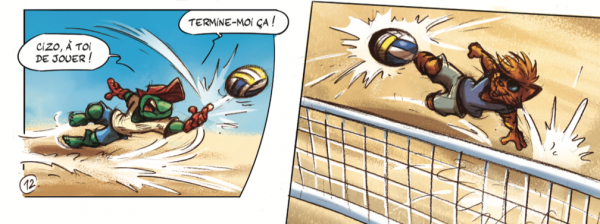 Extrait du T.6 de Cizo par Aré, Prix Jeunesse 2025 au Festival de la BD de l'Alpe d'Huez