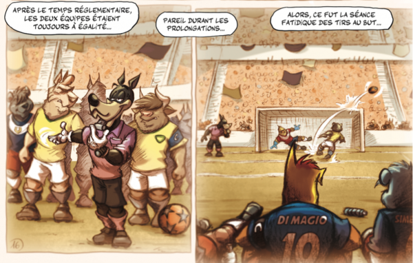Extrait du T.6 de Cizo par Aré, Prix Jeunesse 2025 au Festival de la BD de l'Alpe d'Huez © Kennes, 2025