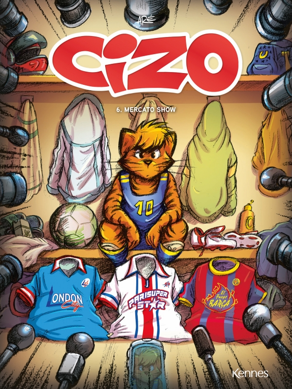 Couverture du tome 6 de Cizo, par Aré. Une série tout public en pleine ascension !