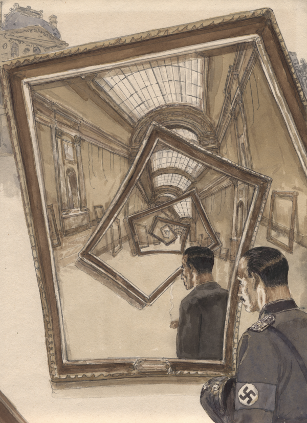 Extrait inédit du T.2 de L'exode du Louvre : Franz Wolffi von Metternich, un officier du Troisième Reich