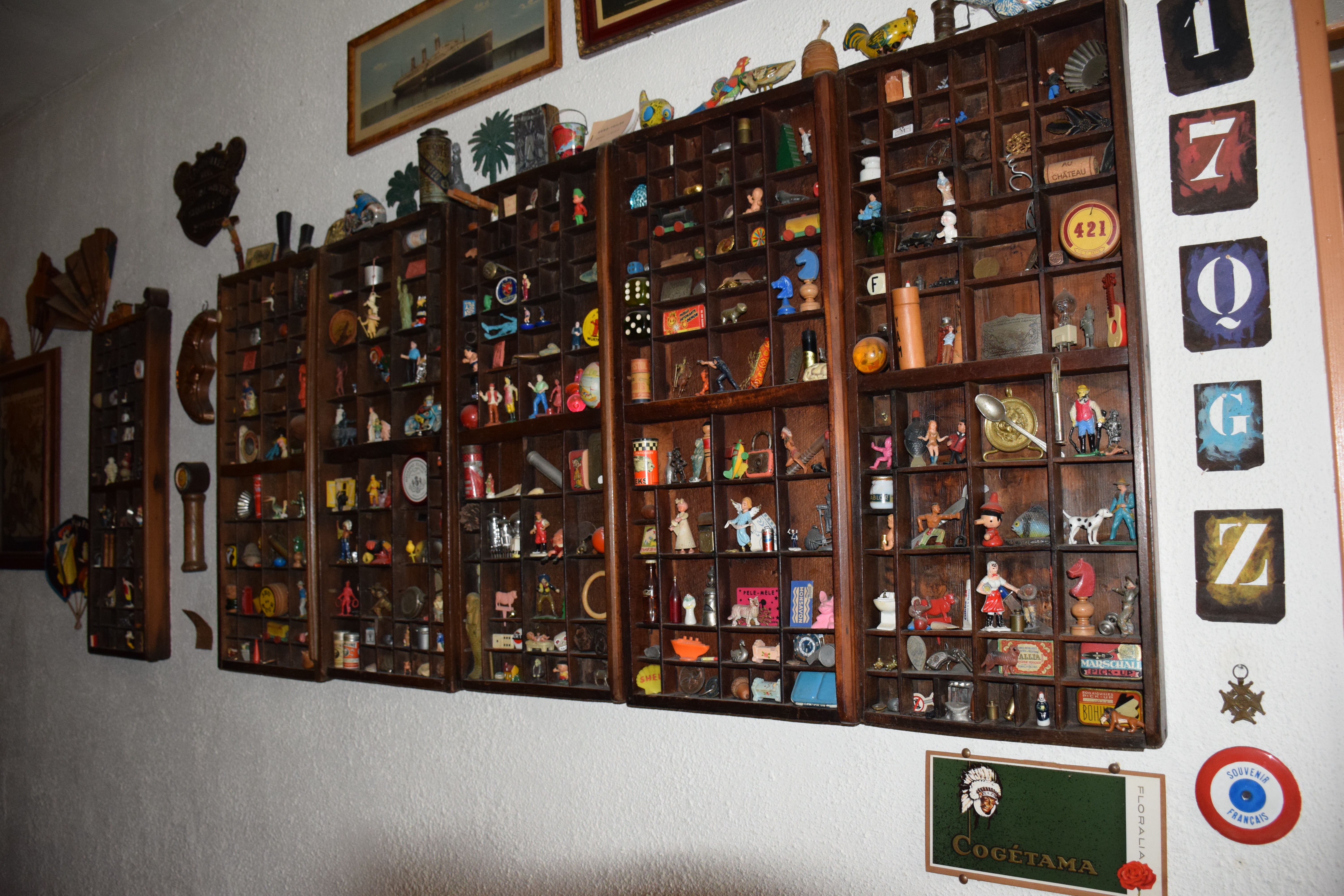 Les collection d'objets de Jean Solé