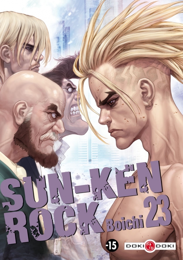 Couverture du T.23 de Sun-Ken Rock, par Boichi, aux éditions Doki-Doki