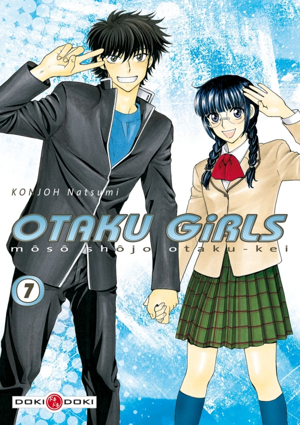 Couverture du T.7 de Otaku Girls, par Konjoh Natsumi, aux éditions Doki-Doki