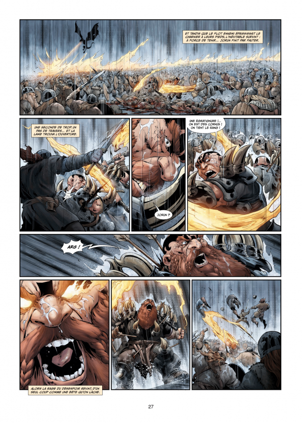 Guerres d'Arran, T.8 Extrait de Guerres d'Arran, T.8 - Centre et couronnes, à paraître le 24 septembre
