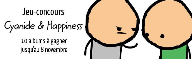 Jeu-concours Cyanide and Happiness