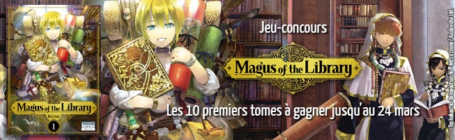 Jeu-concours Magus of the Library Vol.1