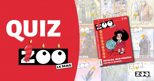 Vous pensez tout savoir sur ZOO ? L'histoire du magazine et ses moments marquants, en passant par les dernières nouveautés ? Ce quiz est l'occasion idéale de voir si vous êtes un véritable connaisseur de notre univers. Découvrez quel type de lecteur de ZOO Le Mag vous êtes vraiment. Bonne chance !
