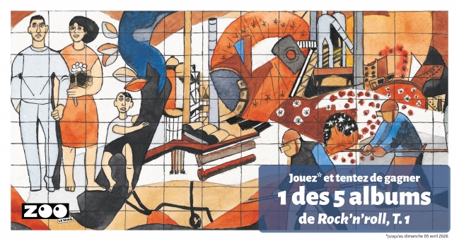 Gagnez Rock'n'Roll de Baru, la BD événement chez Futuropolis