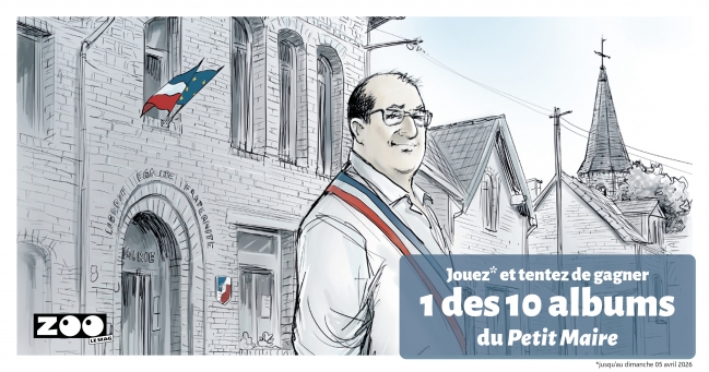 Gagnez Le Petit Maire, l'immersion en BD dans une mairie de village