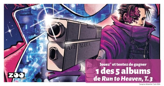Gagnez Run to Heaven, T.3, le manga français coup de cœur chez Ankama