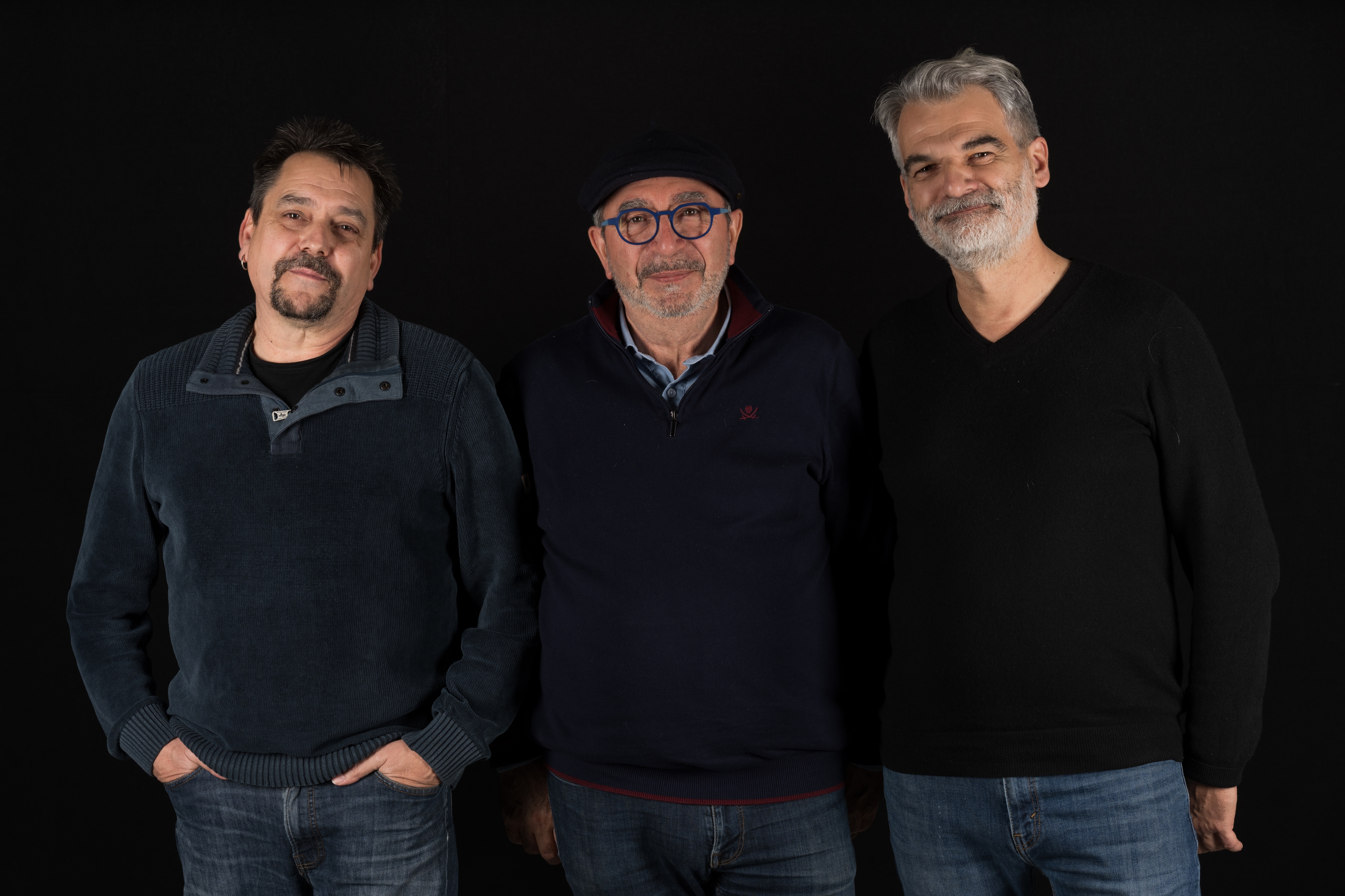 Bruno Genini, Jean-Charles Enriquez et Xavier Prévost