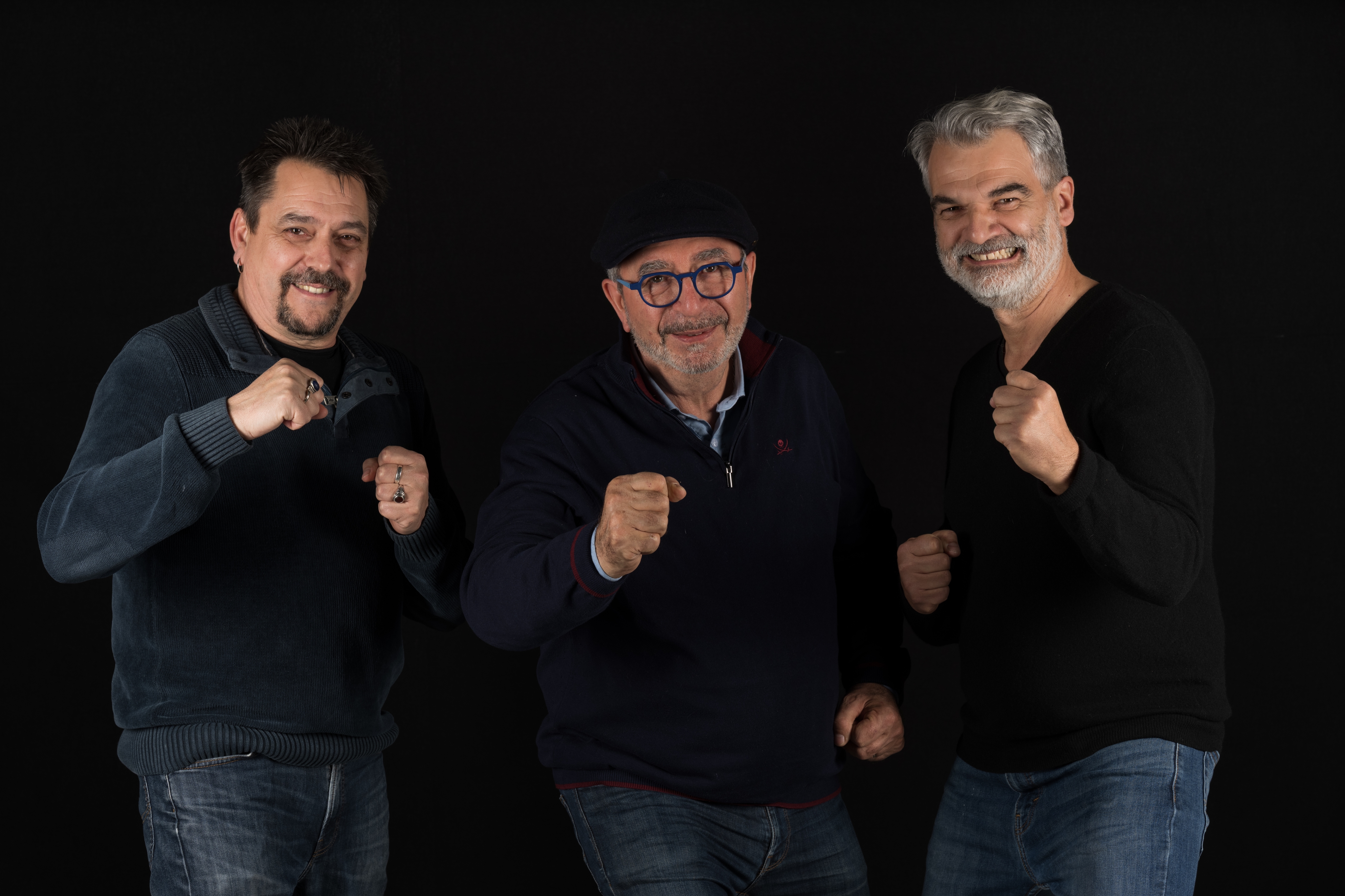 Bruno Genini, Jean-Charles Enriquez et Xavier Prévost