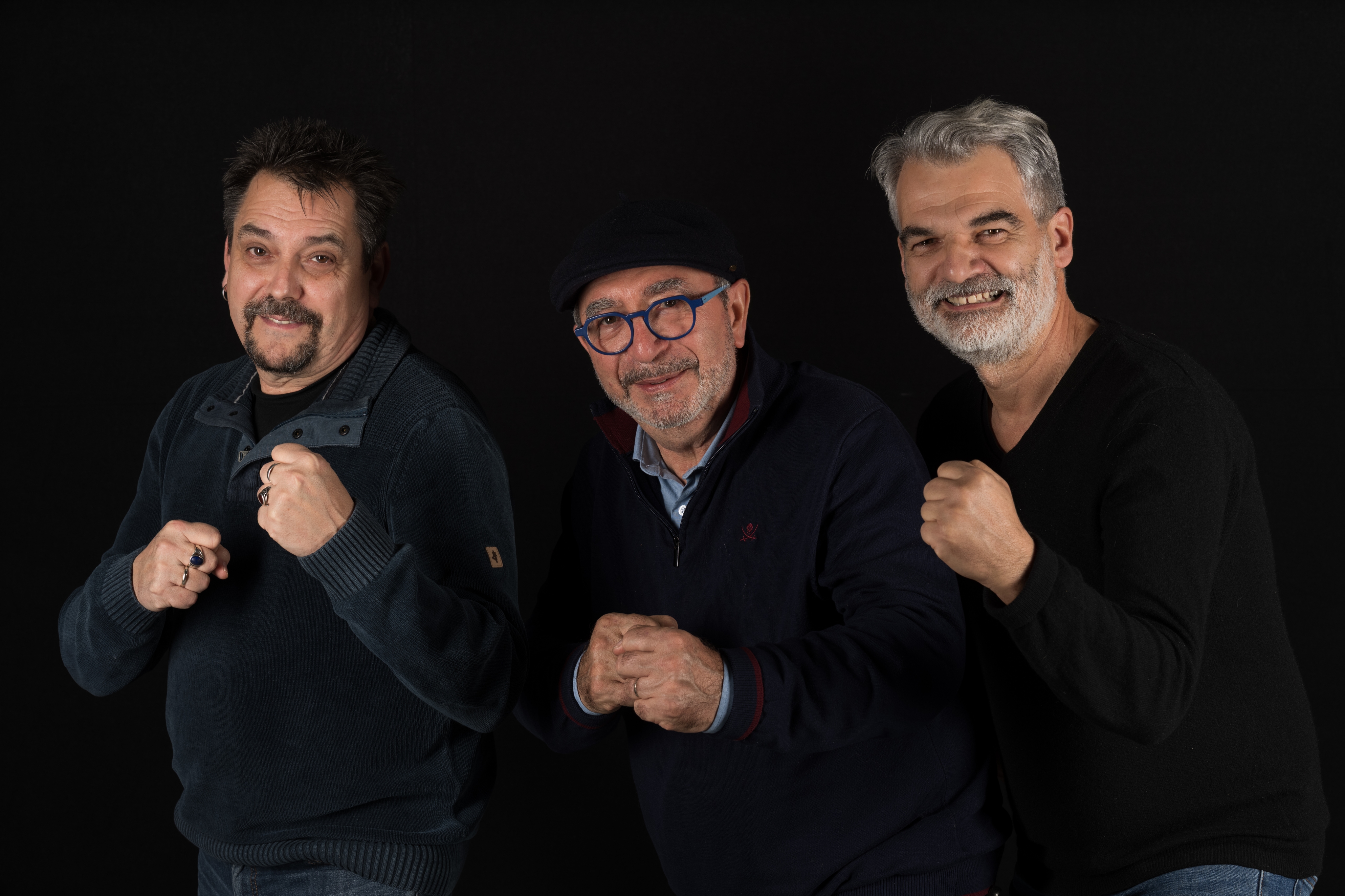 Bruno Genini, Jean-Charles Enriquez et Xavier Prévost