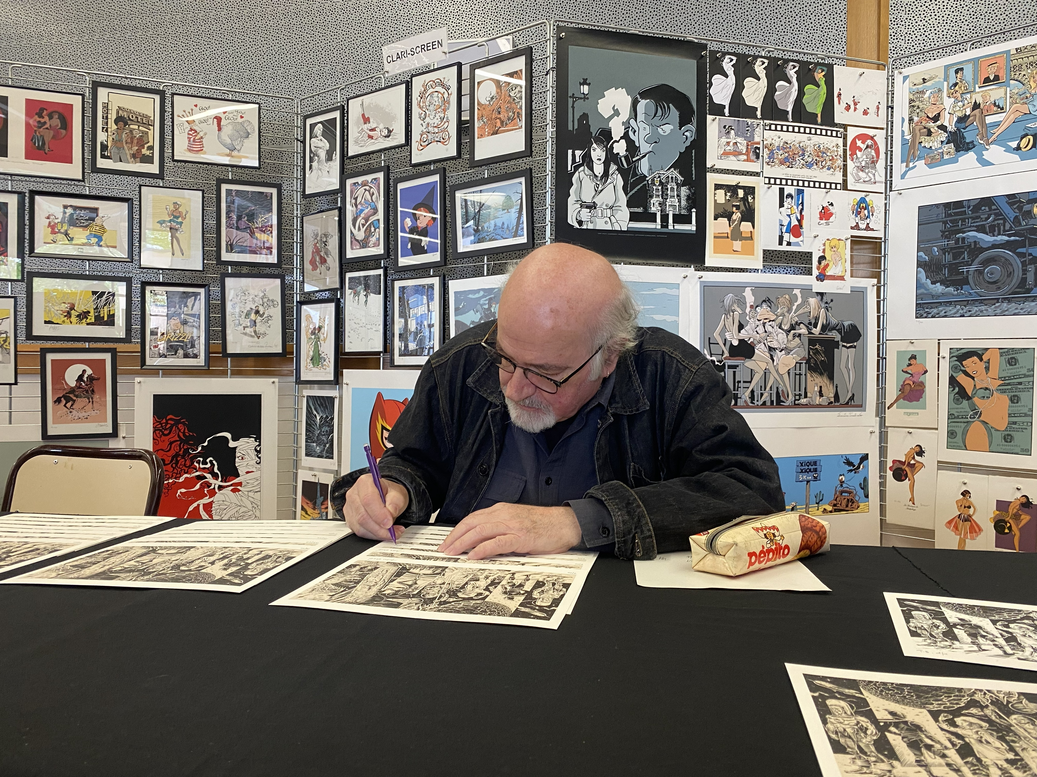 Jean Solé au Festival BD d’Hautvillers 2026 (Avril 2026)